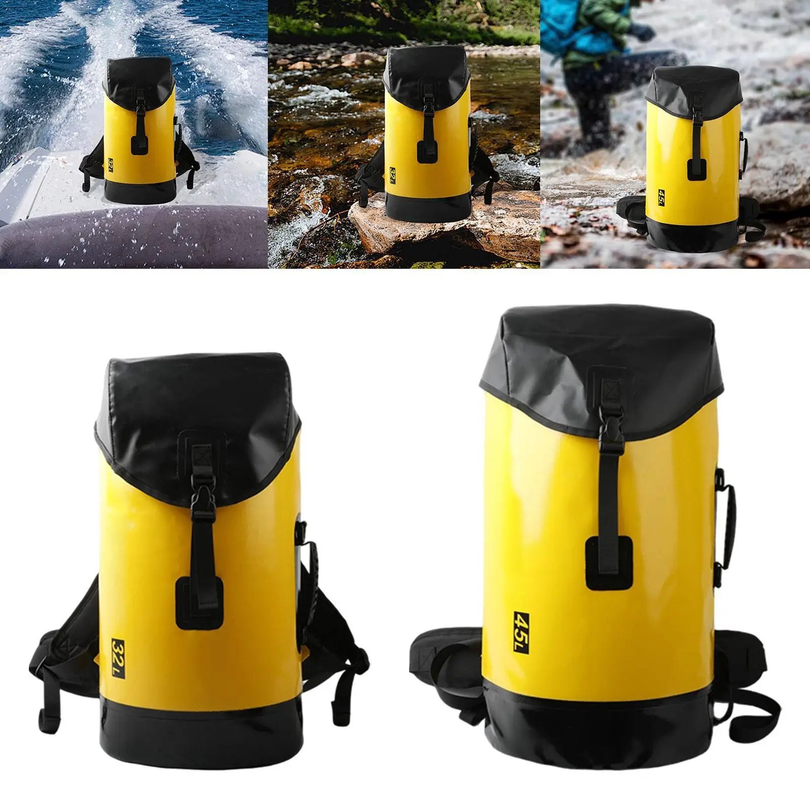 

Waterproof Dry Bag Dry Sack PVC Lightweight Multifunctional Storage Bag for