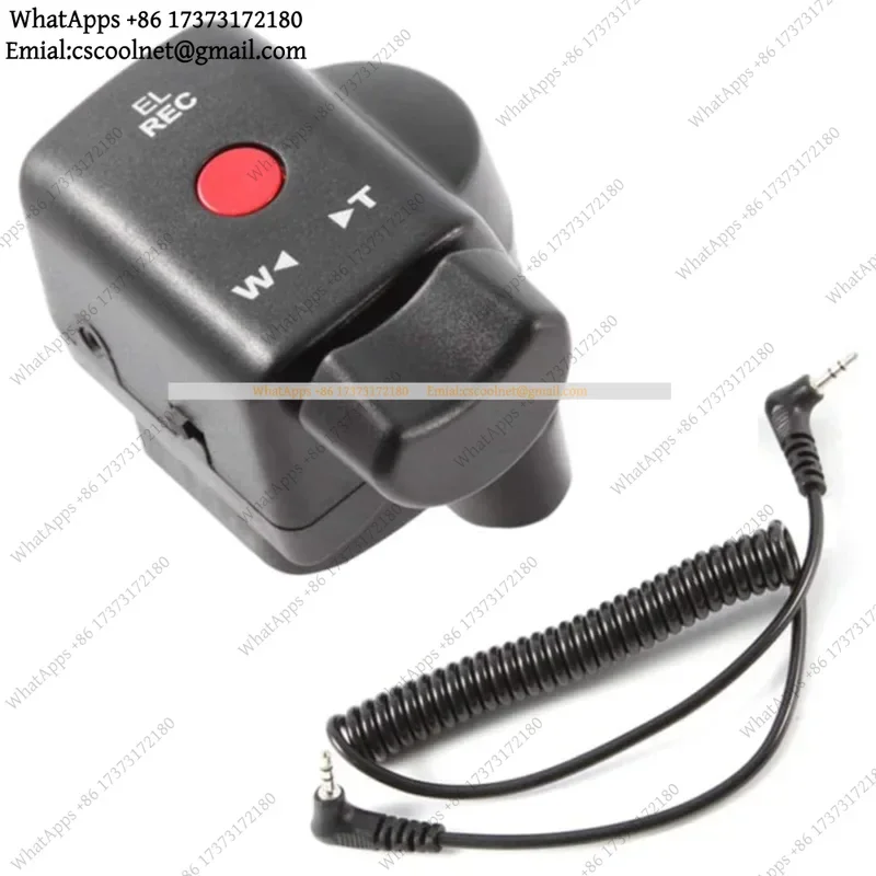 DSLR Camcorder Remote Controller 2.5mm Jack Cable Zoom Control LANC Port Adapter Universal Accessory for Video Recording