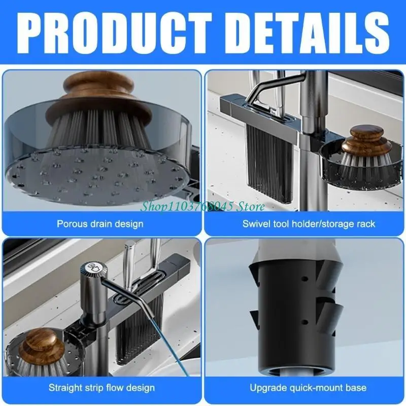 R53F موزع صابون سائل فعال مع ملحق تصاميم أنبوب التمديد الطويل