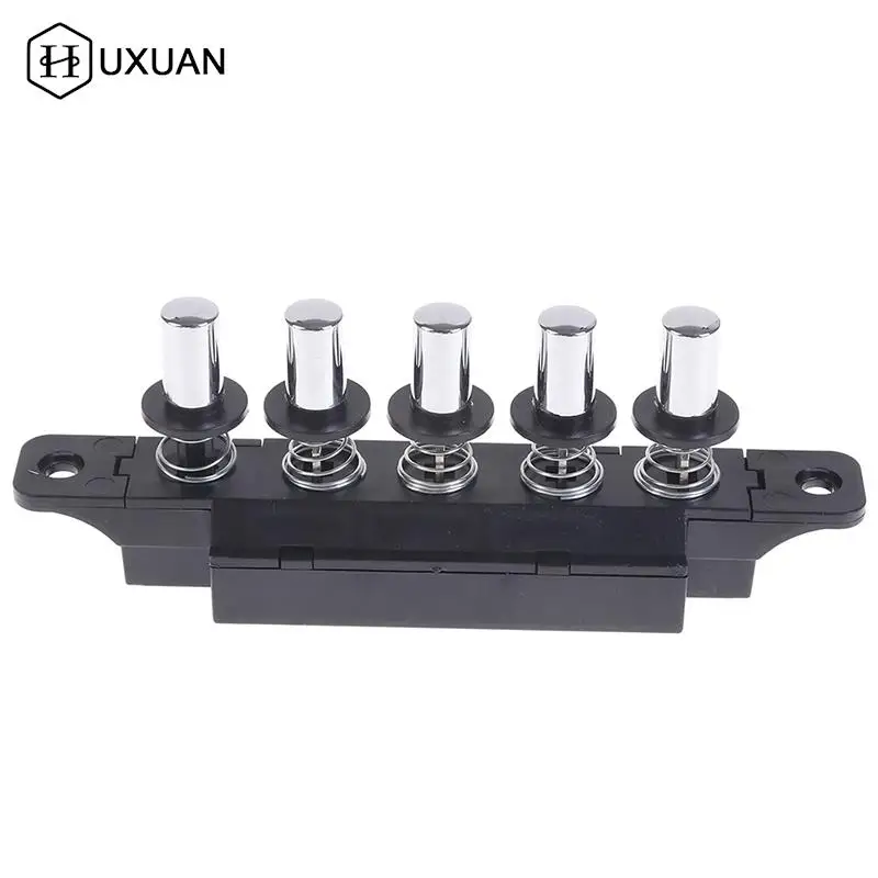 Multifunctional Five-position Pushbutton Piano Type Key Board Switch Power Switch Button For Range Hood Kitchen Appliances