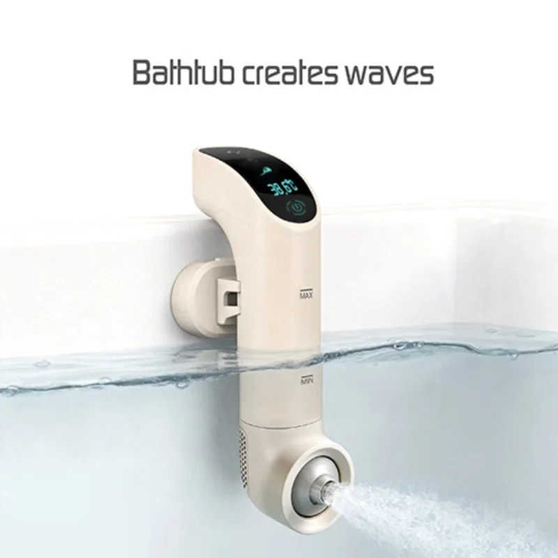 Digital Electric Bubble Machine Portable Home Bubble Maker Wave Surf Bubble Blower Party Toy