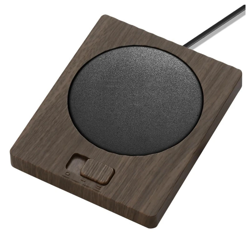 

Cup Warmer With Metal Heating Plate 2 Temperature Settings For Office Desks US Plug