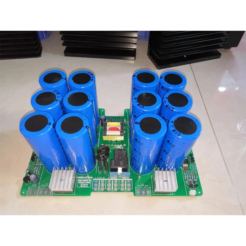 Horn Power Supply Board, Soft Start Rectifier Filter, Left And Right Channels, Independent Or General