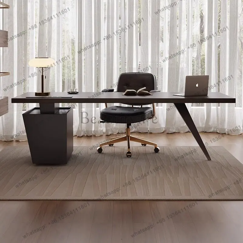 Living Room Large Workbench Study Light Luxury Modern High-end Office Learning Home