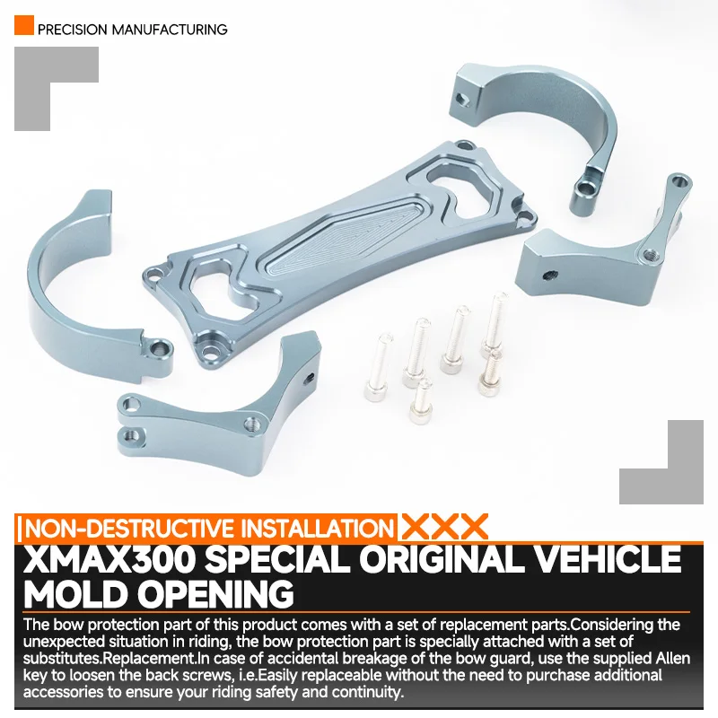 For YAMAHA XMAX300 2017-2024 2023 2022 xmax300 Motorcycle Front Fork Brace Balance Shock Bracket Suspension Stabilizer Holder - Image 6