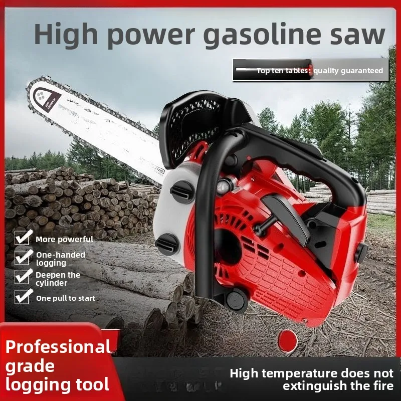 12/14 Inch Mini One-Hand Chainsaw, Original Lightweight Household Saw for Tree Cutting