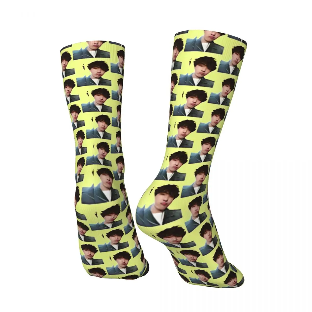 Jungkooks Hoseok Socks Leisure Stockings Winter Anti Sweat Women Men Socks Quality Pattern Skateboard Socks