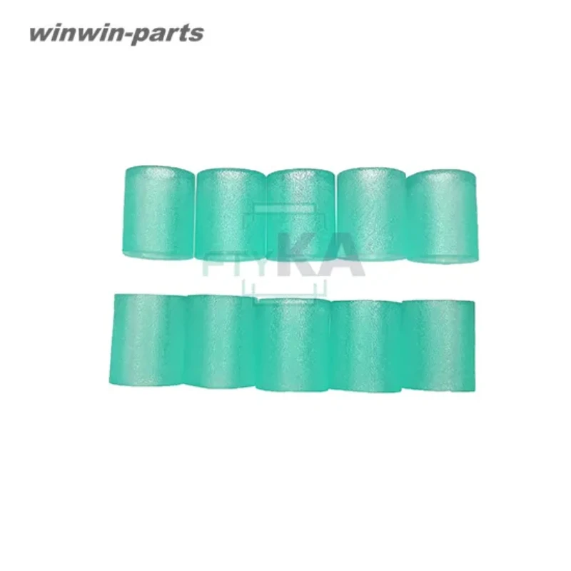 10pcs Pickup Roller ยางสีดำสีเทาสีเขียวสีแดงสีฟ้าสำหรับ Kyocera FS1100 1028 1035 1120 1128 1370 P2235 FS6025 6525 FS2100 4200