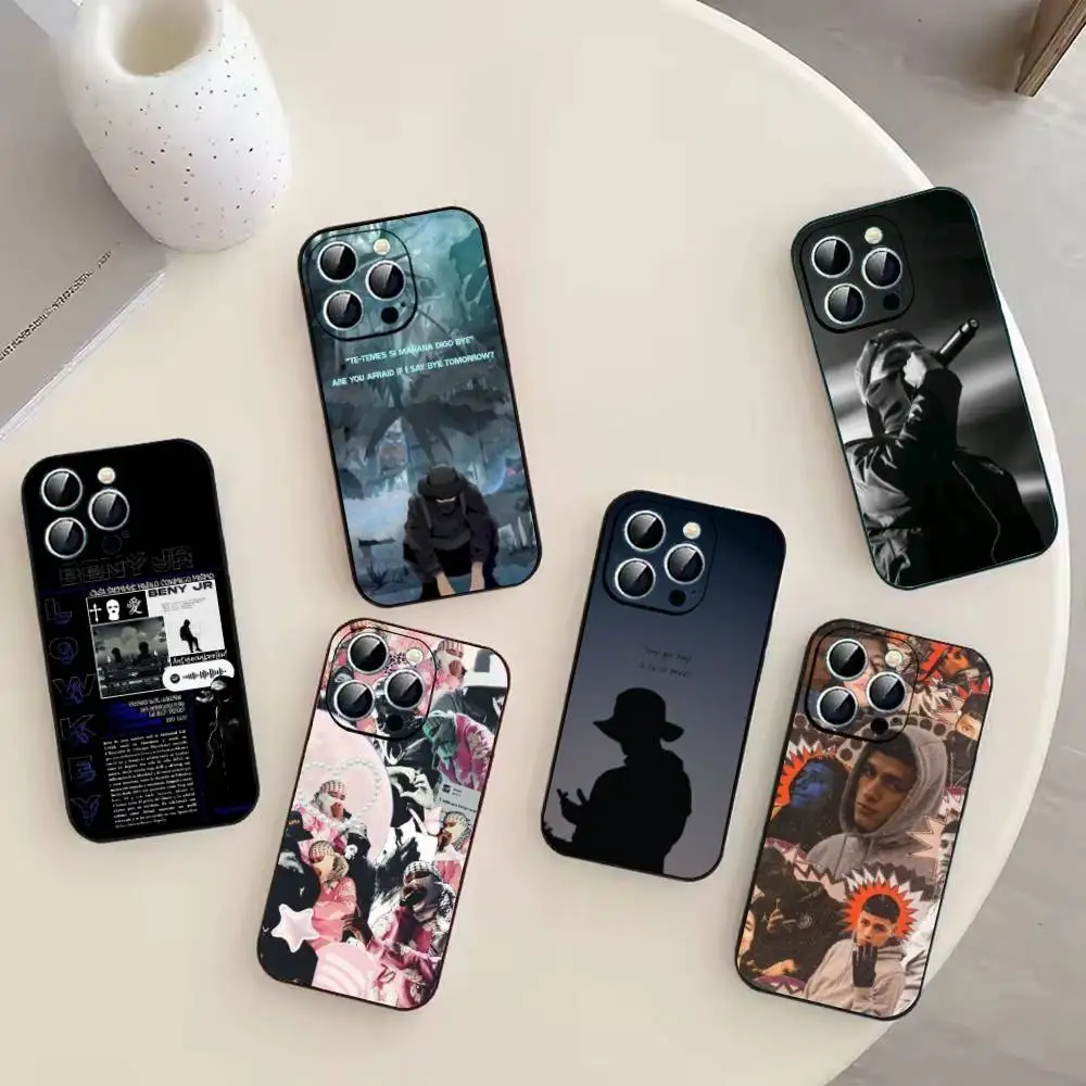

Cool Rapper B-Beny JR Phone Case For iPhone 17, 16,15,14,13,12,11 Plus,Pro Max, Others Soft Black Cover