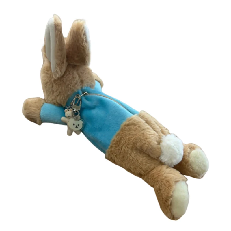 Милый плюшевый карандаш в виде кролика, рандомные канцелярские принадлежности для студентов, женская кукла, сумка для хранения в школе, ручка, сумка, канцелярские принадлежности