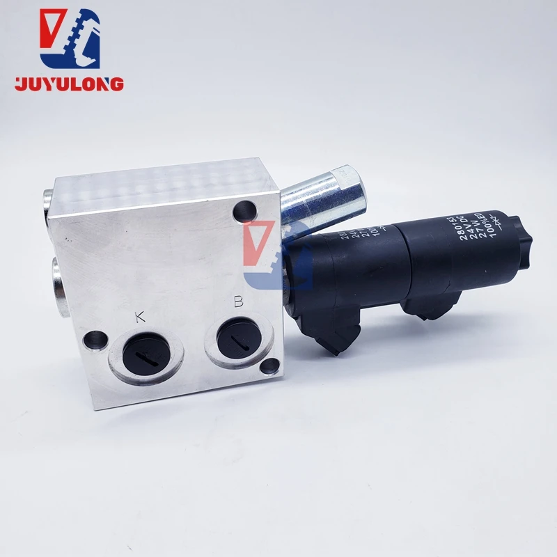 JUYULONG wheel type FOR Doosan Daewoo DH150W FOR Hyundai R140W FOR Volvo excavator wheel digging solenoid valve 31N4-30131