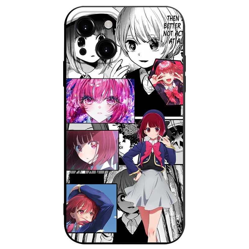 Oshi no Ko Ai  Aqua Ruby Hoshino Kana Arima Akane Kurokawa Phone Case For iPhone 14 13 12 11 Pro Max Mini XS X XR SE3 2 7 8 Plus