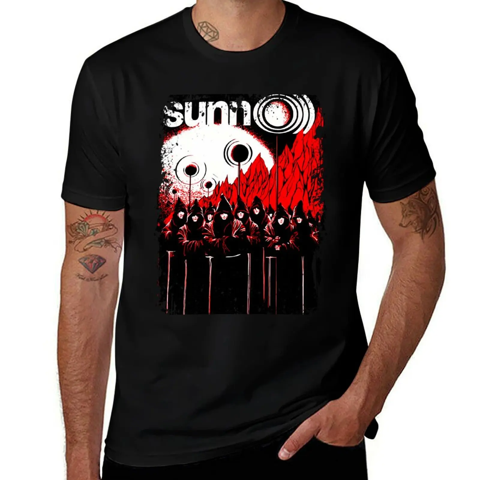 

Sunn O Merch T-Shirt man t shirt cotton high quality t shirt man designer anime t shirts oversize T-shirt