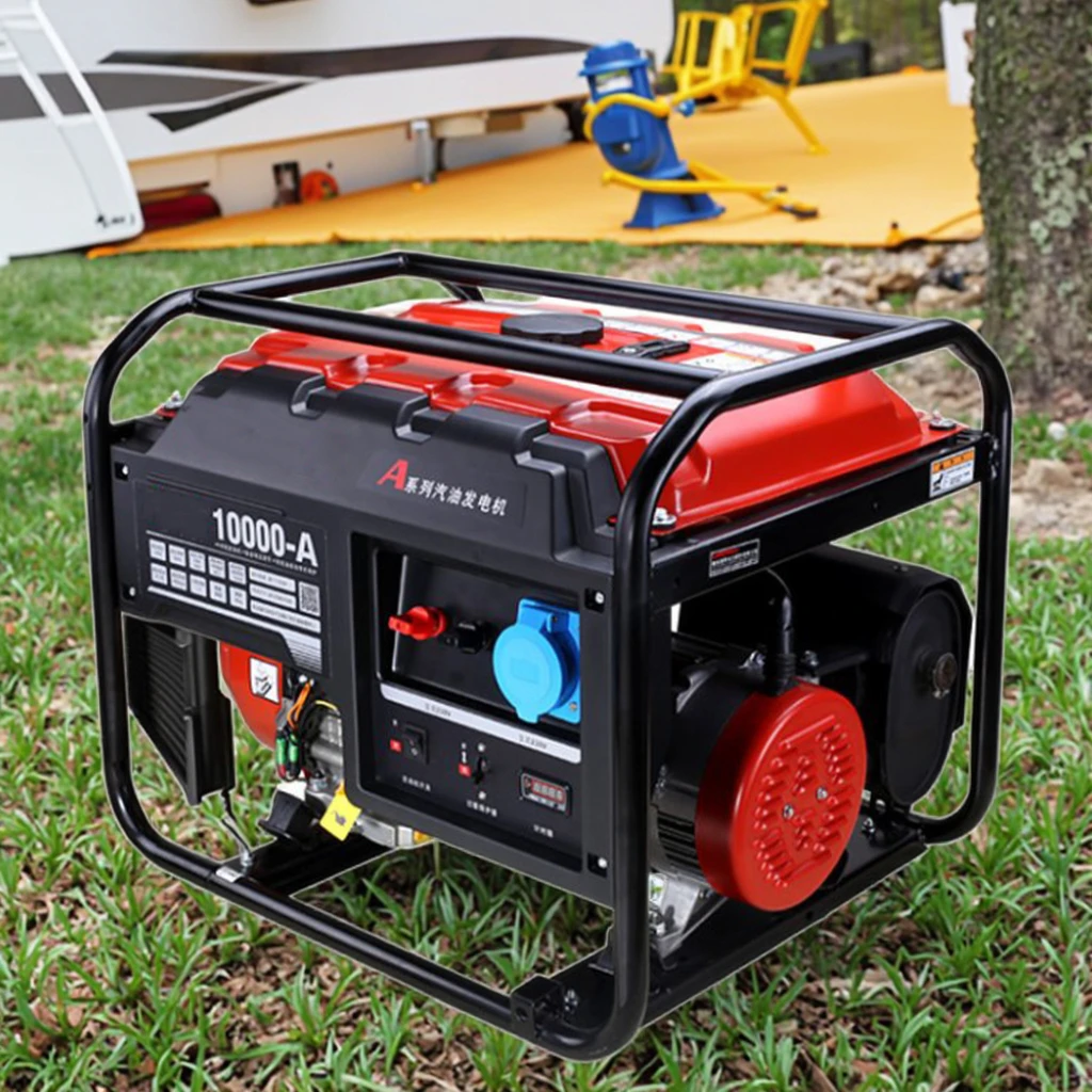 Low Fuel Consumption Auto  oline Generators Single Phase 6KW Silent Small Power Genset All-copper Brushless Motor 95%