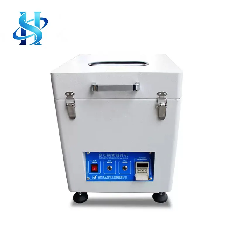 Durable Automatic Solder Paste Mixing Machine Safe Operation Soldering Cream Stirrer for Electronic Component Production Factory