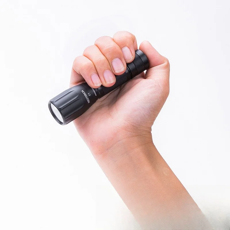 Flashlight LED Strong Light Super Bright Small Portable Flashlight 5 Battery Powered Outdoor Lighting Inspection Durable C1