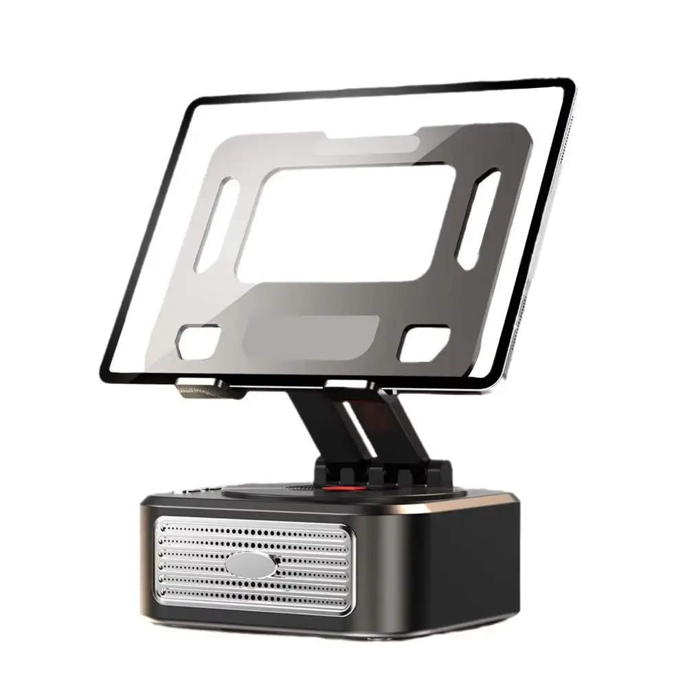 

K Song 3 in 1 Desk Tablet Stand Foldable High Sound Quality Wireless Bluetooth Speaker Singing Innovative Broadcast Bracket