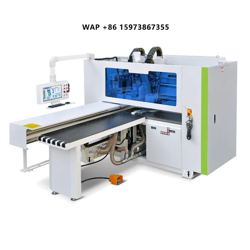 CNC Horizontal & Vertical 6-Sided Drilling Machine for Wood Boring Machines with Motor & Engine for Woodworking