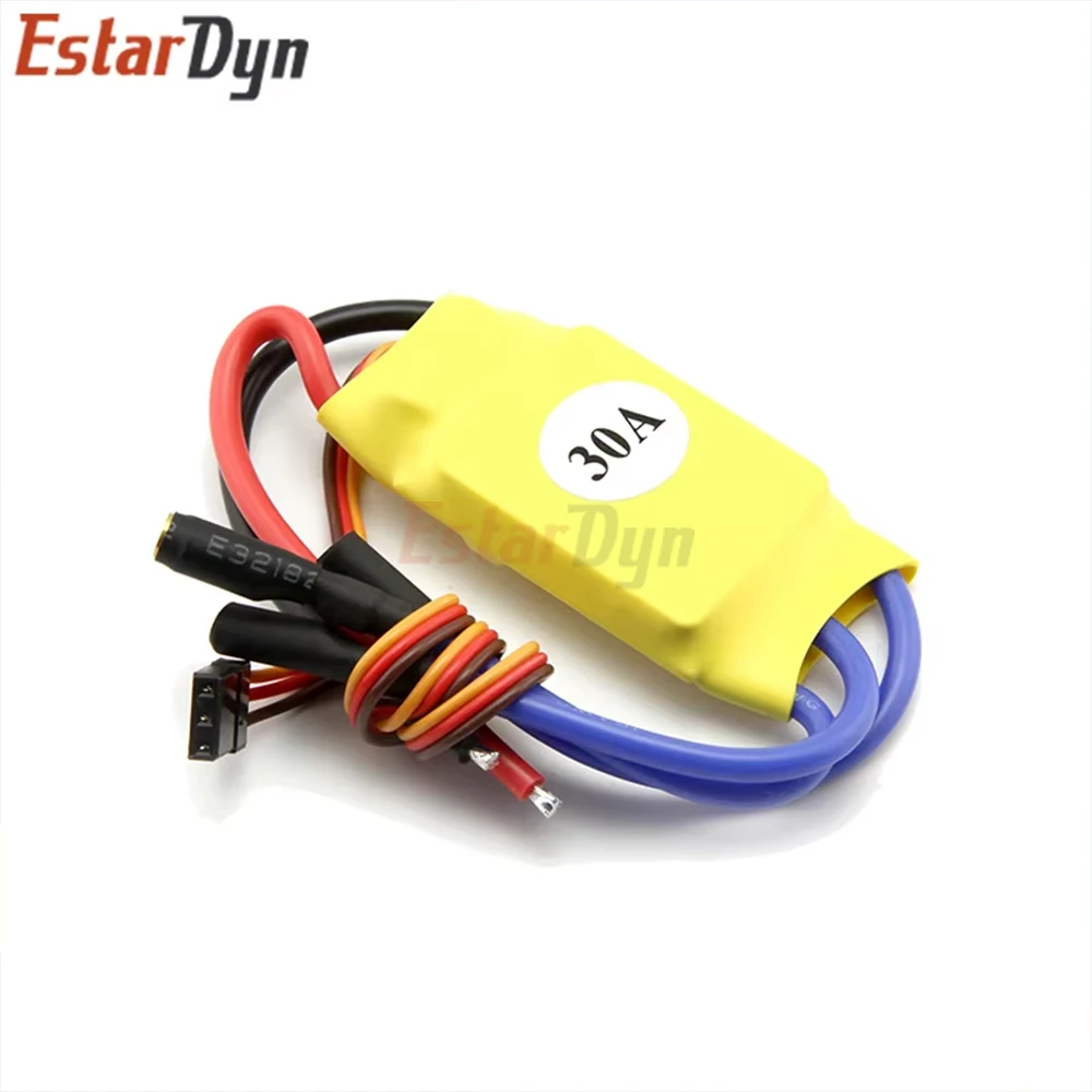 وحدة تحكم إلكترونية في السرعة ESC بدون فرشاة 30A 40A، 2-4S LiPo مع 5V/3A BEC لطائرة FPV بدون طيار كوادكوبتر RC طائرة هليكوبتر