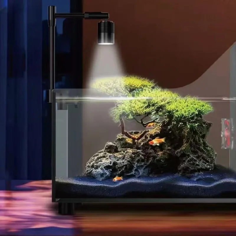 

USB Small Cylinder to Mini Spotlight South American Fish Tank Landscape Stream Tank Aluminum & Iron IP20 LED Light