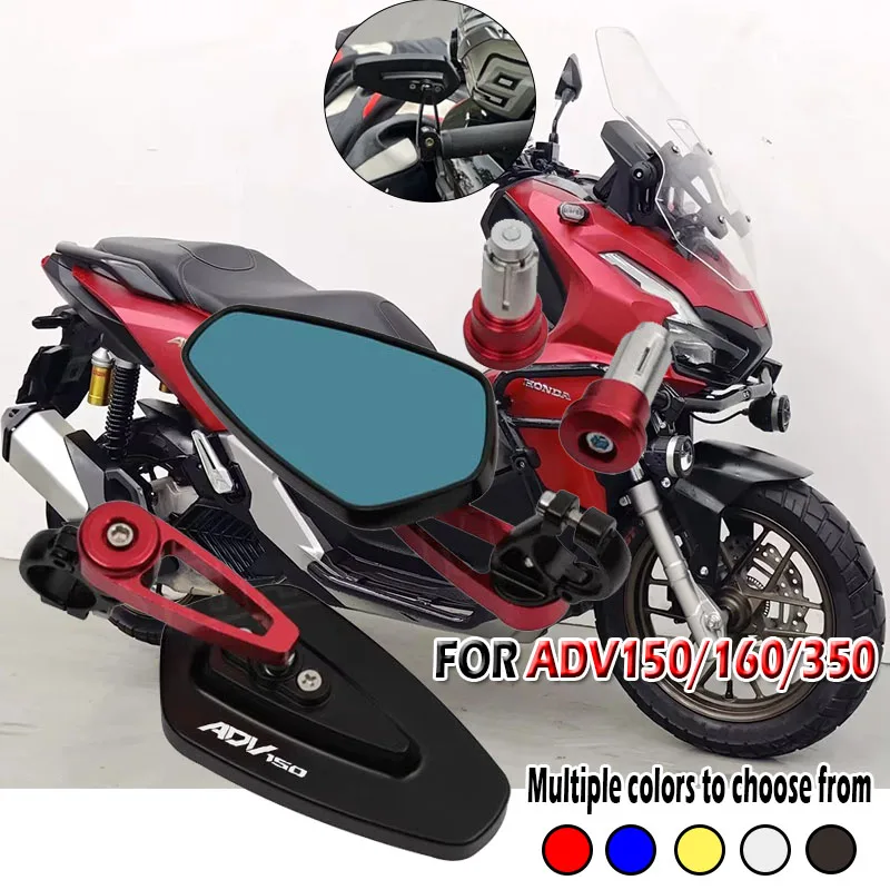 

Suitable for ADV ADV150, ADV160, ADV350 motorcycle rearview mirror CNC rearview mirror handlebar rearview mirror accessories
