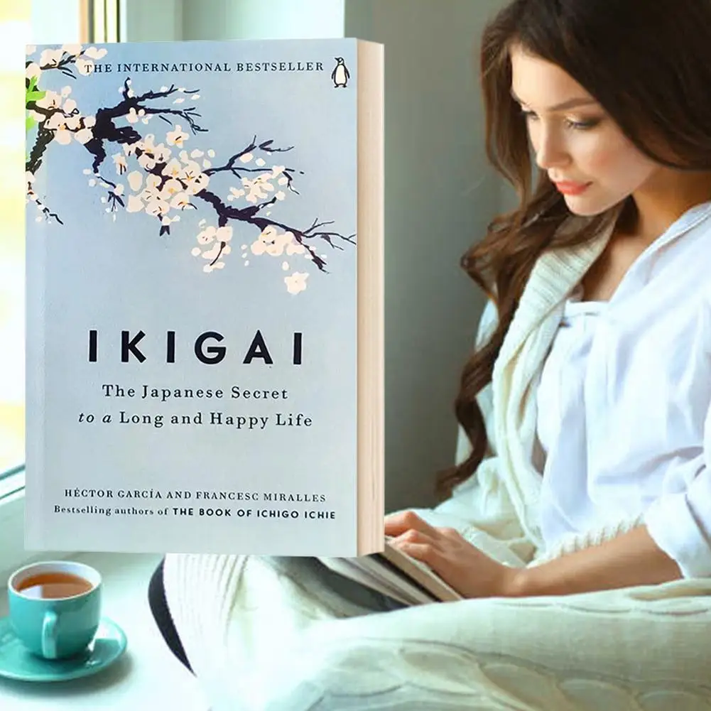 

The Japanese Secret Philosophy For A Happy Healthy By Hector Garcia Book Rebuilding Happiness + A Book About Hope Fiction