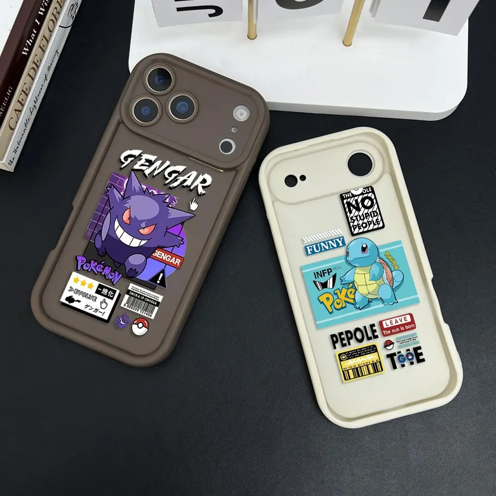 Funda creativa para teléfono con diseño de P-Pikachu P-Pokemon, Funda de TPU para HONOR 600 400 90 LITE 300 200 70 50 20 10I 9X 8X PRO, Funda DIY
