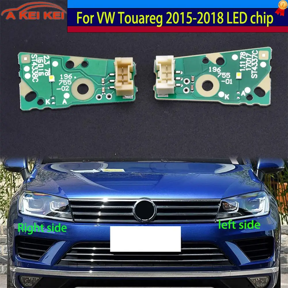 

New White Light For VW Touareg 2015-2018 Car Circuit Board Light Source Board DRL Chip Board L-96.360-01 R-96.360-02