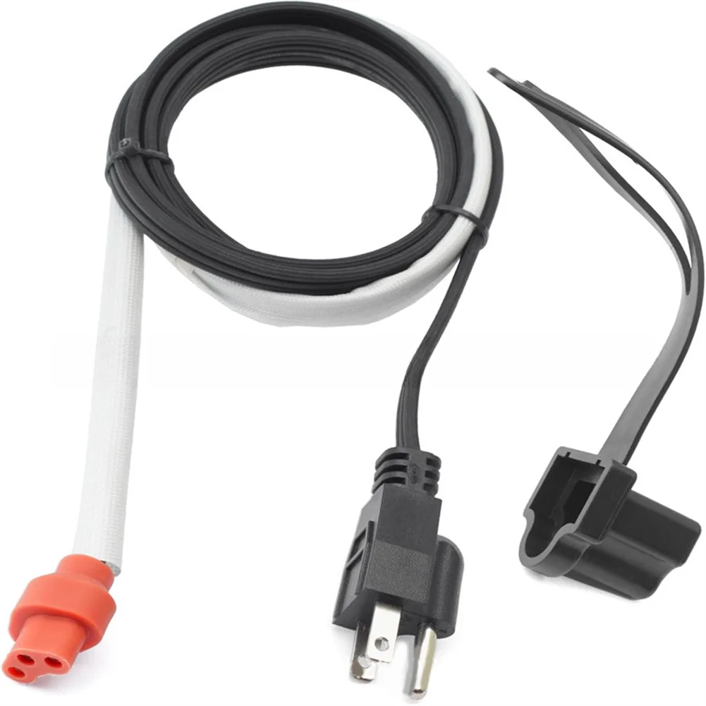 

Engine Block Heater Cord with 16AWG Copper Wire Compatible with 2001 2018 Diesel Engines Replacement Part 84303149 19301659