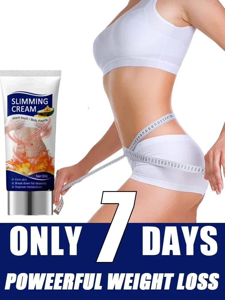 

Slimming Cream Fat Burning Full Body Sculpting Man 7 Days Powerful Weight Loss Woman Fast Belly