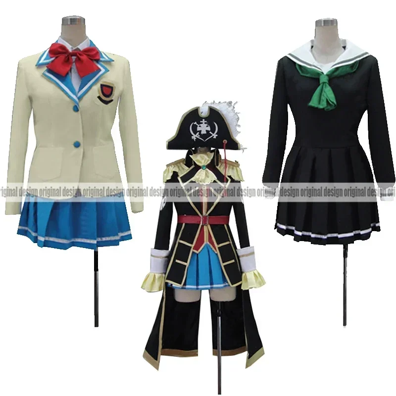 

Miniskirt Space Pirates Marika Kato Chiaki Kurihara Cosplay Costume,Customized Accepted