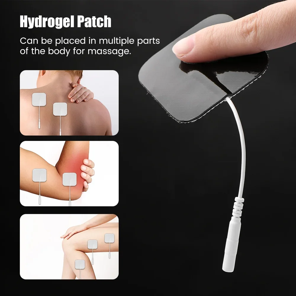 Digital EMS TENS Unit Machine Muscle Therapy Stimulator Physiotherapy Pulse Massage Pain Releif Back Neck Full Body Massager