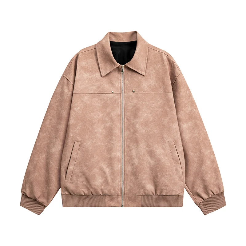 Men's High-Quality Fashion Casual Leather Jacket - Classic Perfection with Comfortable & Durable Fabric for Autumn & Winter