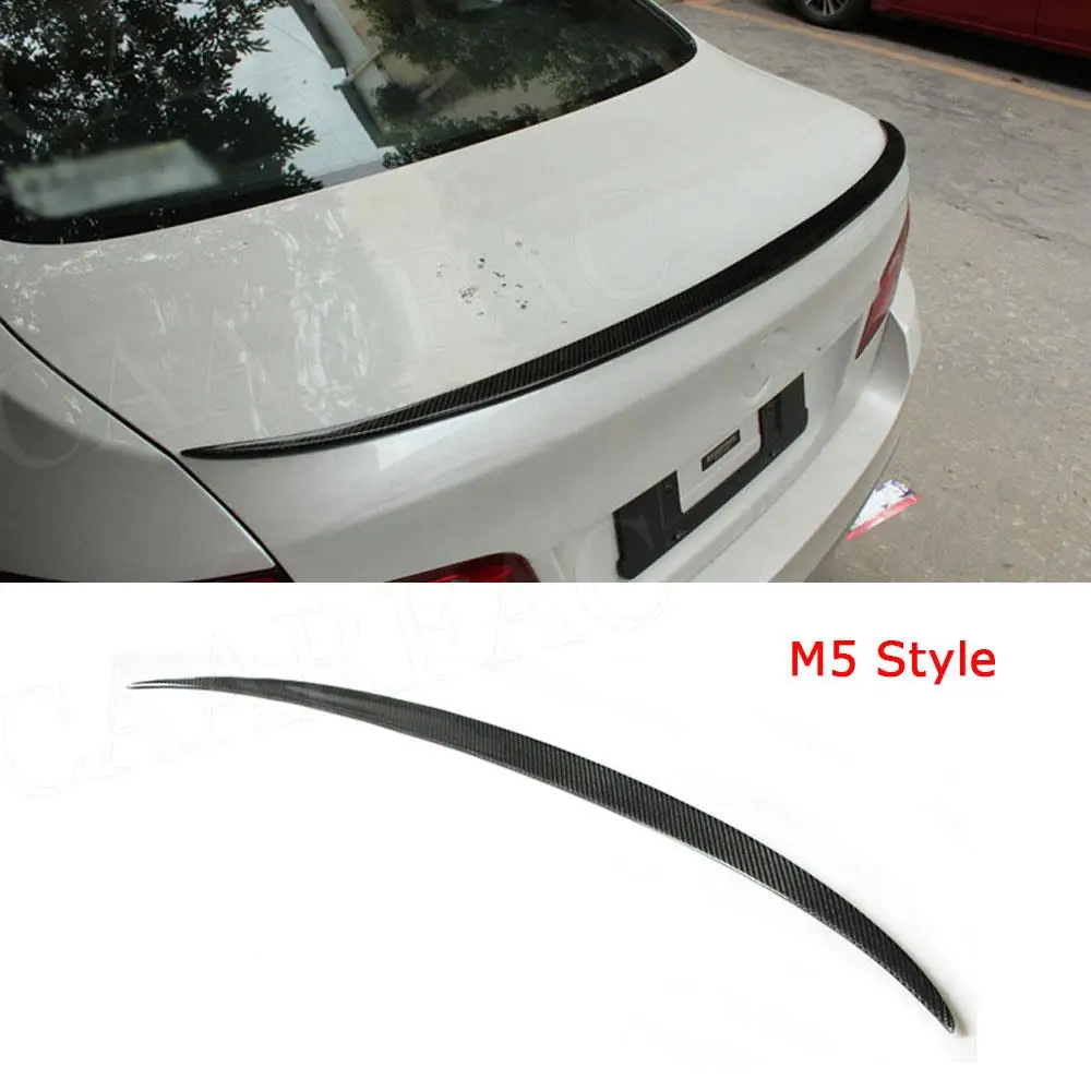 

ABS Rear Spoiler Boot Lid Wings For BMW 5 series F10 F18 520i 528i 530i 535i 550i 2010-2018 M5 Style