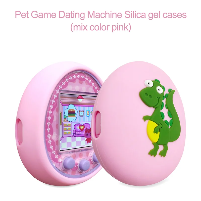 Custodia in Silicone per OK550 Pet Game Dating Machine Tamagotchis Virtual Electronic Digital Pets Game Machine