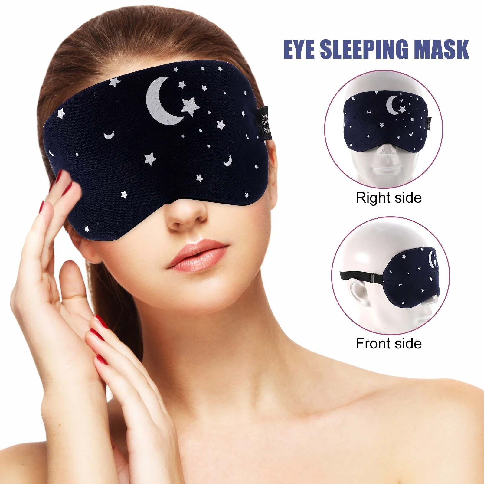 Coverings for Men Shampoo+shield Men's Pajamas Eye Patch Goggles Travel Blinders Sleeping Men's Sleepwear