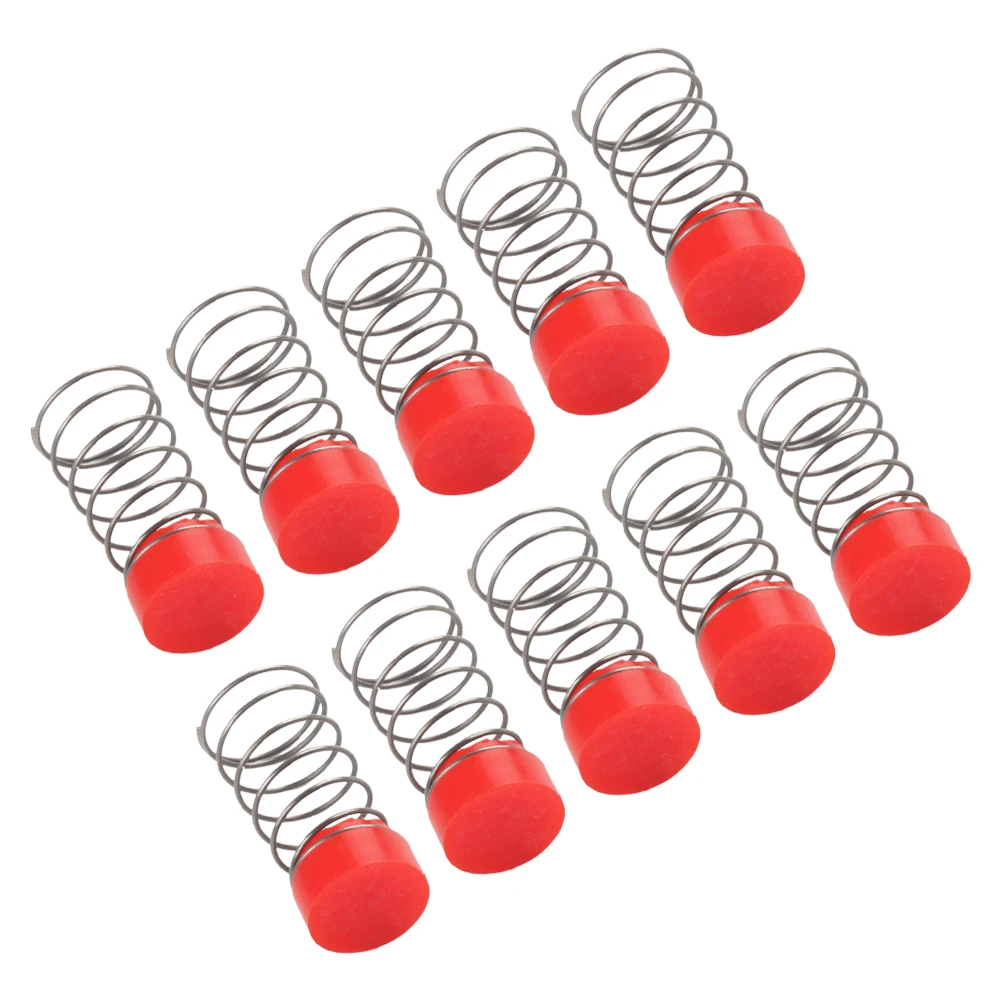 10pcs Rubber Seal for Air Compressor For Pads Spring Foot Mounting For Protection Fitting Compatible with Standard Sizes