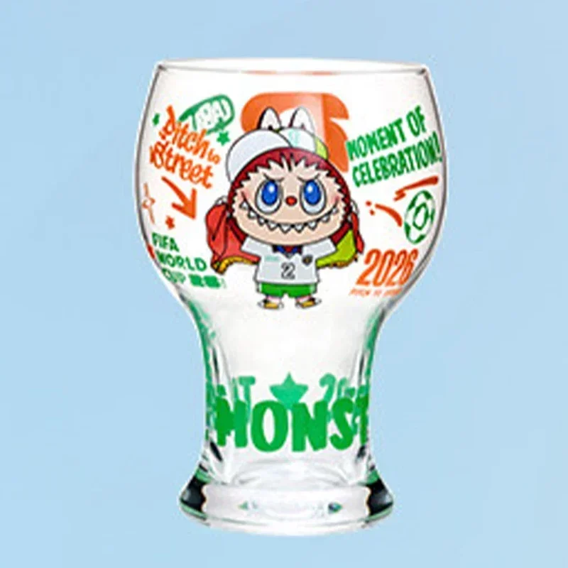 

POP MART Labubu The Monsters FIFA Series Стеклянная таинственная коробка, оригинальная слепая коробка, игрушки-сюрпризы, фигурки, украшения, декор для дома