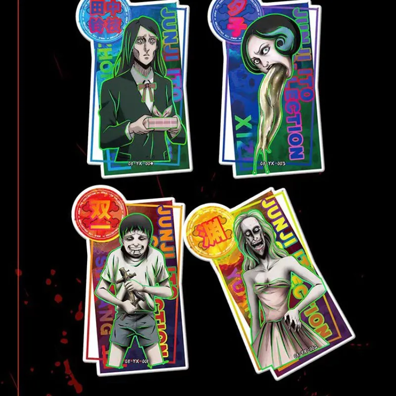 Junji Ito Horror Collection Cards Tomie Fuchi Supernatural Horror Suspense Merchandise Flash Cards Anime Peripheral Gift Toys