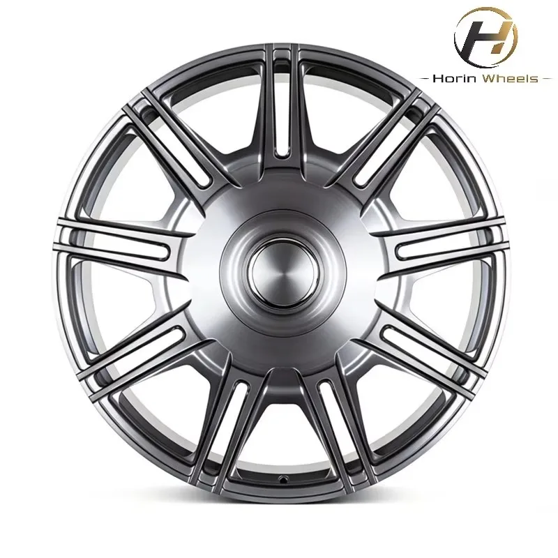 Custom Gloss Silver Y Spoke Custom Forged Wheels Rims 21 22 23 24 Inch 5x112 5x120 For Land Rover Defender For Jeep Cherokee