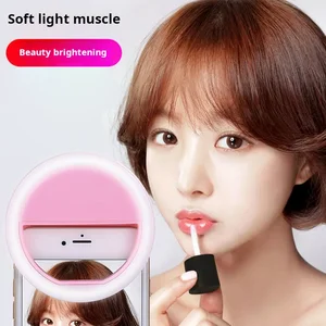 Lampu pengisi selfie LED, lampu pengisi lensa ponsel, cocok untuk iPhone, Samsung, Xiaomi, lampu pengisi selfie ponsel Huawei 8 senter iphone penjualan terbaik - №
