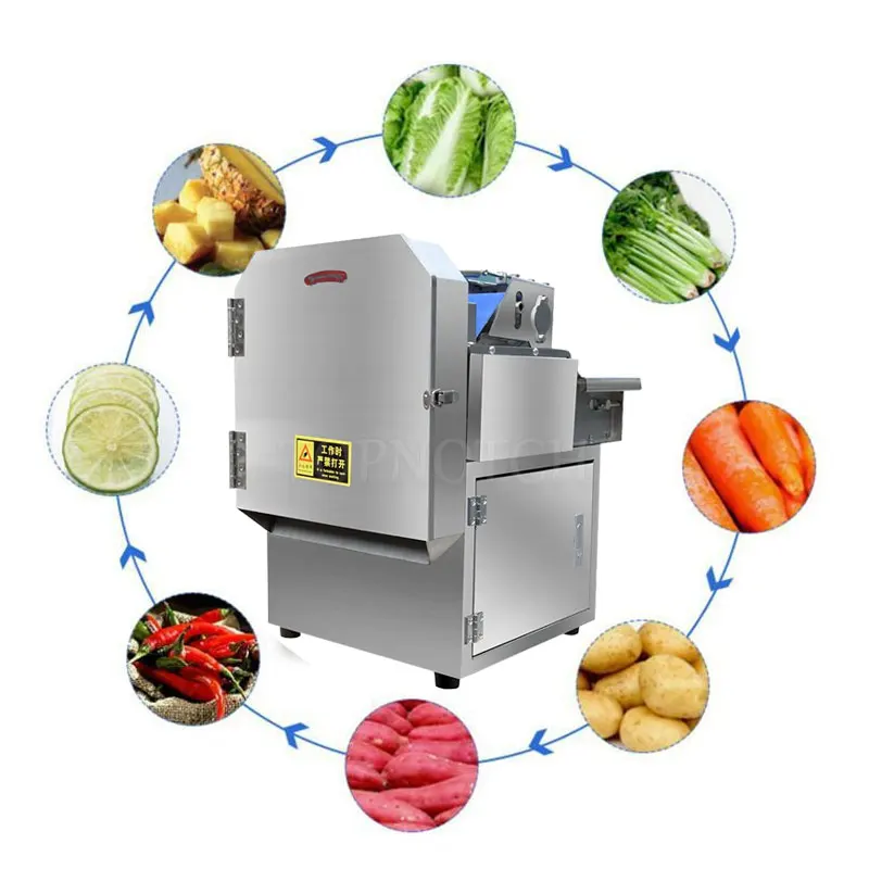 

Imitation Of Handwork Chopped Pepper Machine Tomato Cucumber Slicer Electric Leaf Vegetable Cutting Granulator