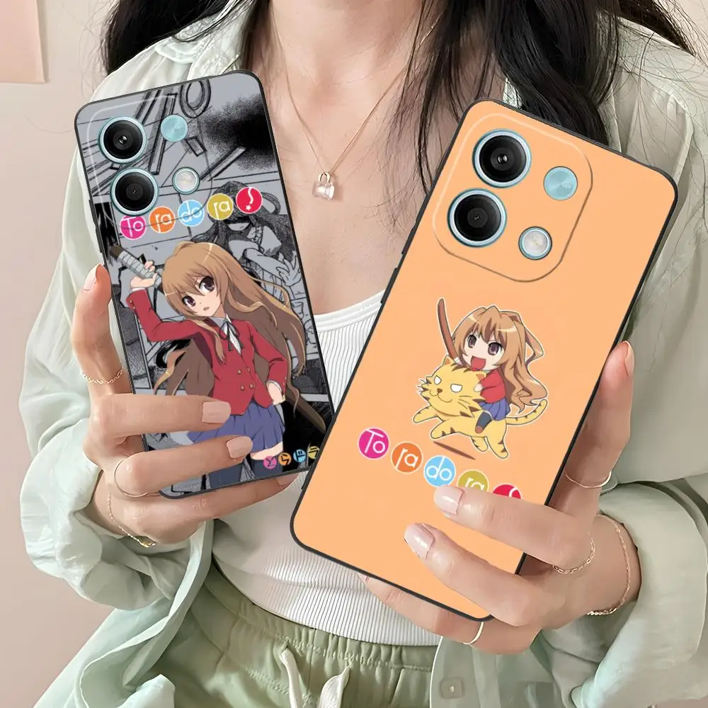 

Чехол для мобильного телефона Toradora Aisaka Taiga для Xiaomi Redmi Note 14 13 12 11 S Pro Plus 4G 5G с цветным принтом, роскошный чехол