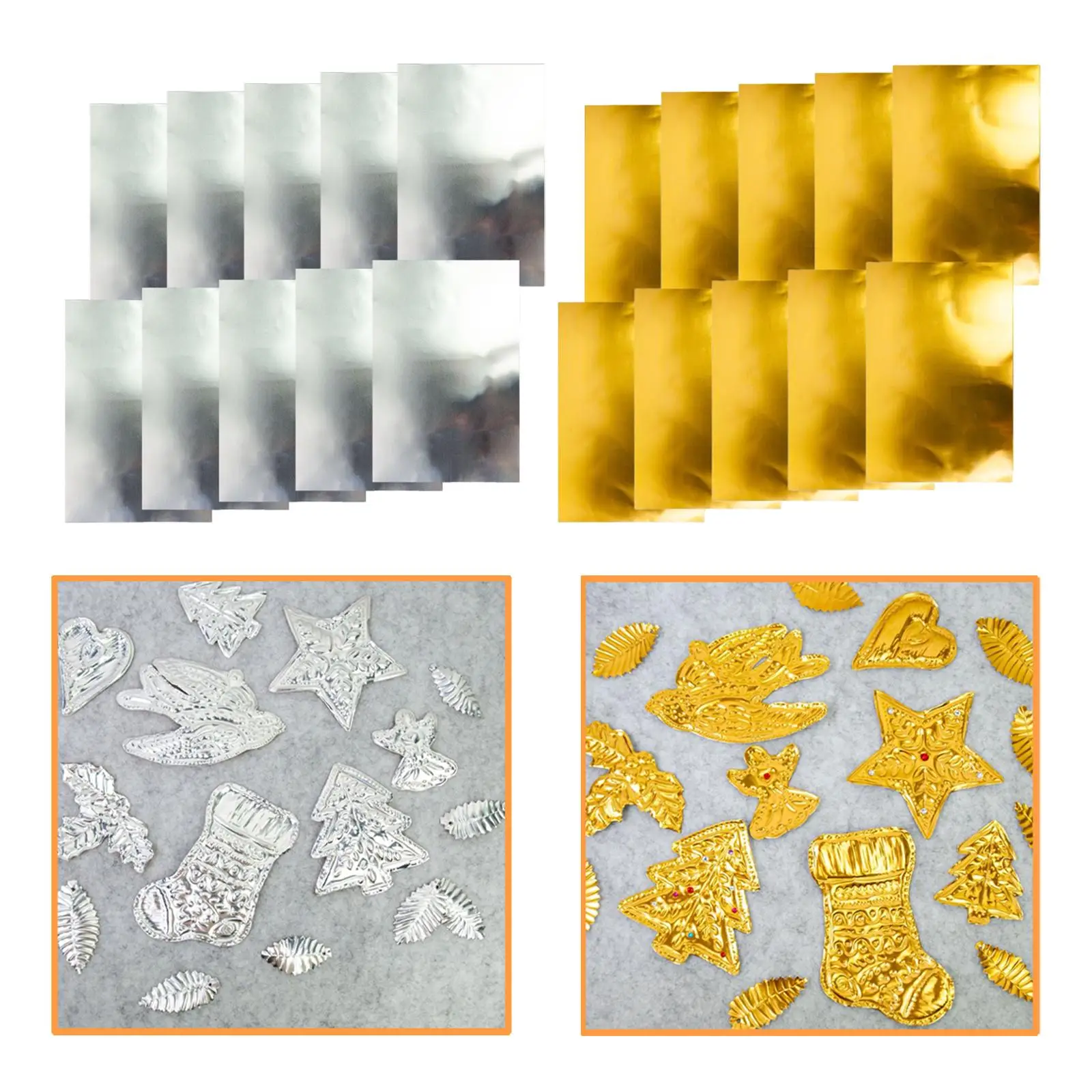 10Pcs Foil Metallic… - image