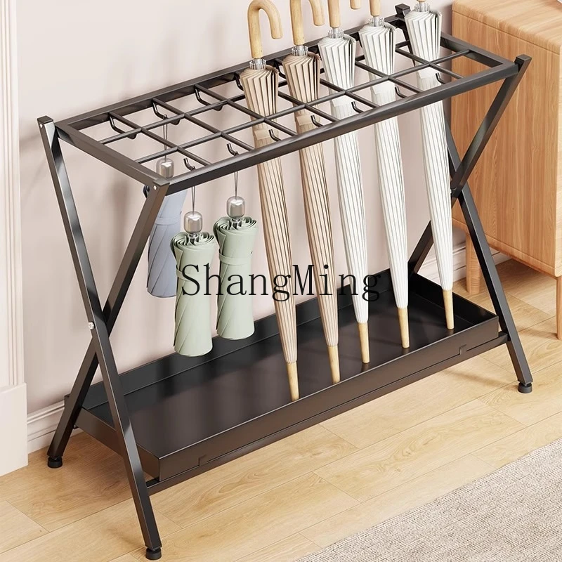 FG good-looking commercial umbrella storage rack company umbrella hotel lobby entrance drain storage rack