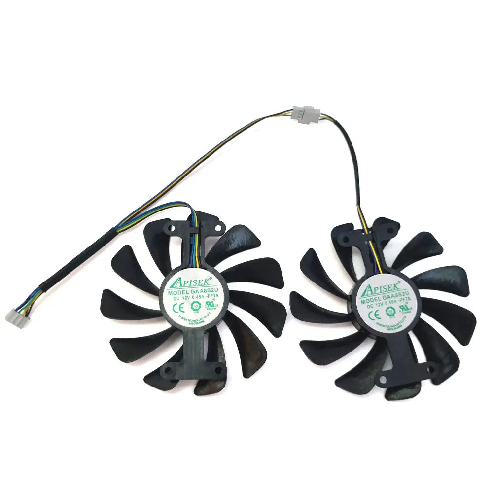 Nuovo 1SET 95MM muslimex GTX 1080 Ti AMP Edition GPU Fan, per zotac GTX 1080Ti 1080 1070 1070Ti AMP Edition ventola di raffreddamento della scheda Video