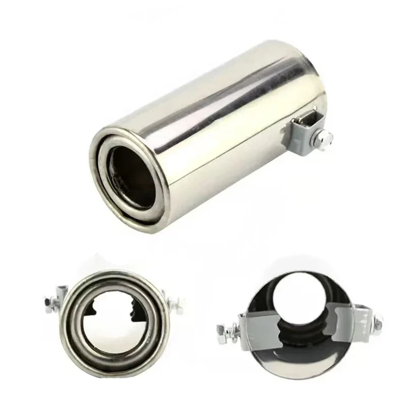 Exhaust pipe tip, car muffler, stainless steel decoration, car accessories, tuning muffler, tailpipe