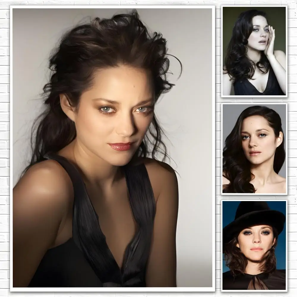 Actor Marion Cotillard Poster Poster All-match HD Waterproof Self-Adhesive Wall Art Sticker For Home Bedroom