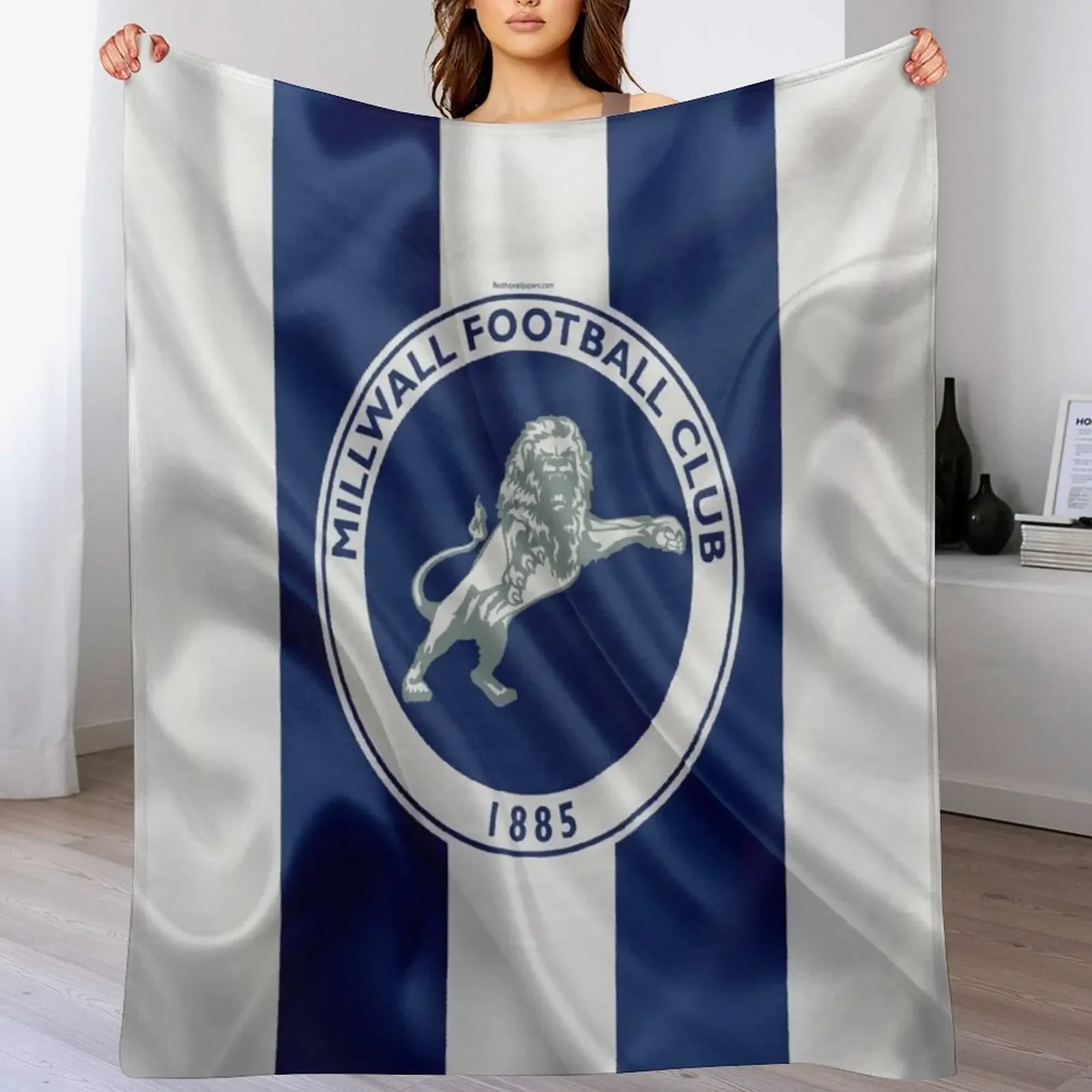 

MILLWALL FBC Throw Blanket Soft Big for winter funny gift decorative Blankets