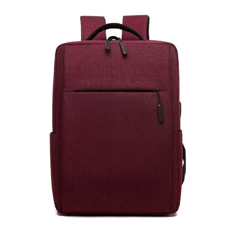 Suitable for business casual men, equipped with USB charging function and made of waterproof fabric, it is ideal for daily commu